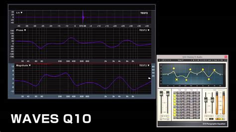 Waves Q10とlinear Phase Eqの位相をsmaart V7で計測してみるwith Smaart I O Youtube