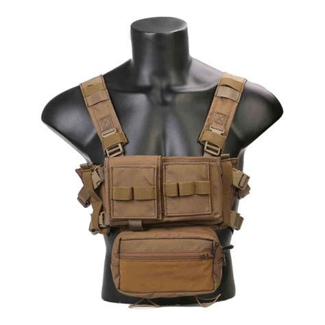 EMERSONGEAR TACTICAL CHEST RIG COYOTE BROWN EM2961CB Jolly Softair