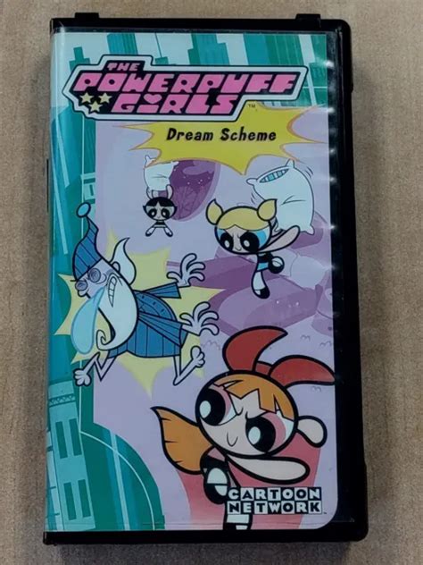 The Powerpuff Girls Dream Scheme Vhs Clam Shell