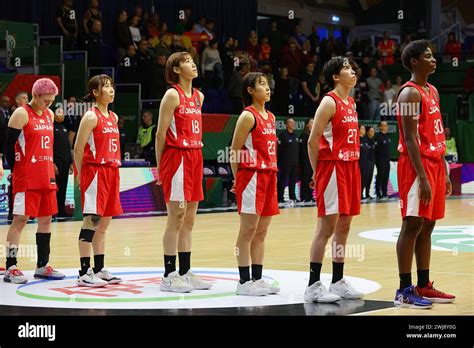 Sopron Hungary 8th Feb 2024 Japan Team Group JPN Basketball