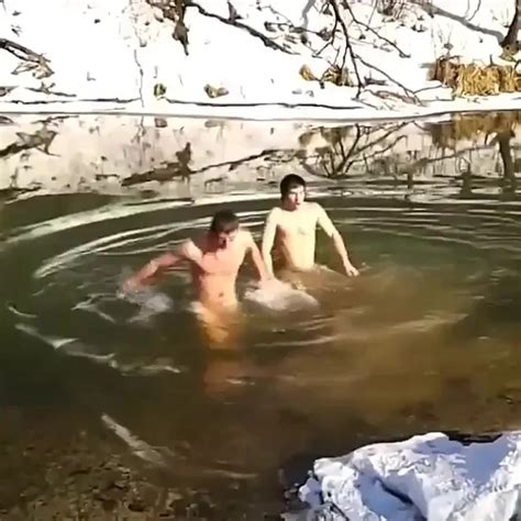 Russians RUSSIAN MEN NAKED IN THE WATER ThisVid