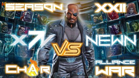 MCOC Alliance War Season 22 War 12 X7v Vs NewN CGR Vs Killmonger