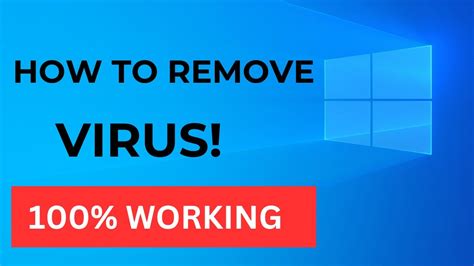 How To Remove Virus From Windows 10 2024 YouTube