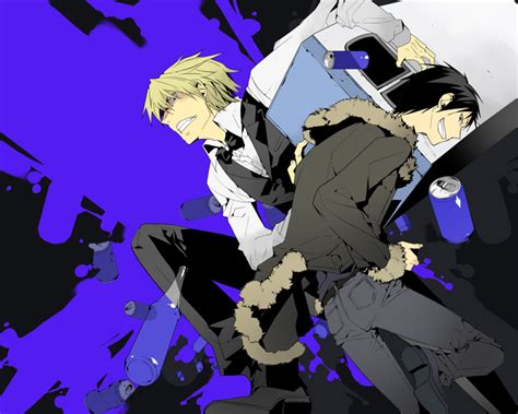 The Big Imageboard Tbib 2boys Black Hair Blonde Hair Bottle Bow Bowtie Can Clenched Teeth