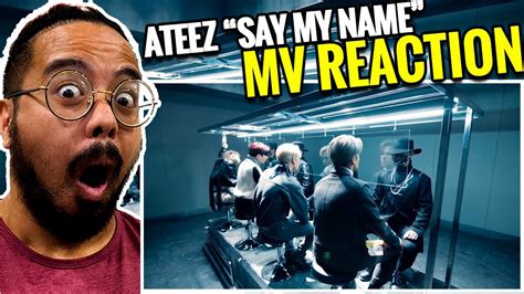 Professional Dancer Reacts To ATEEZ "Say My Name" [Music Video] - YouTube