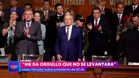 Estaba Cansada L Pez Obrador Justifica Actitud De La Ministra Pi A