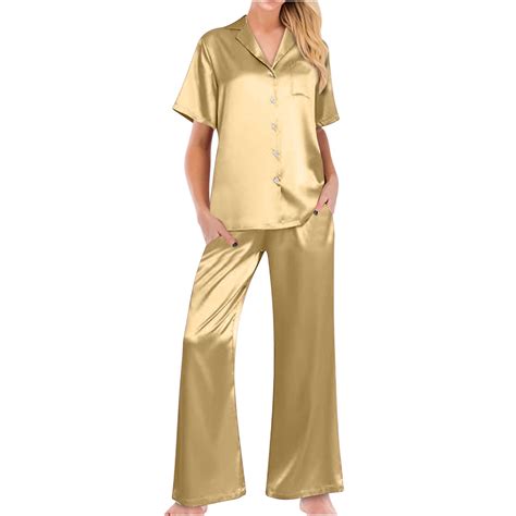 Pejock Women Fashion Deals 2024 Womens Plus Size Pajamas For Women Sexy Pajamas Set Womens