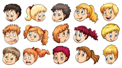 Esbo O Dos Emoticons Emoji Enfrenta A Linha Engra Ada Humor Facial Do