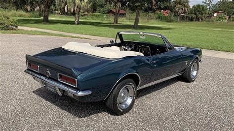 1967 Chevrolet Camaro Convertible For Sale At Auction Mecum Auctions