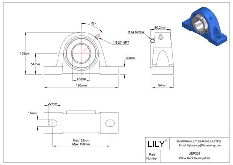 Uep209 Pillow Block Bearing Accu Loc Concentric Collar Locking Ami Lily Bearing