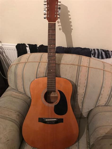 Harmony H6820 12 String Acoustic Guitar Rare And Vintage Look In Kings Norton West