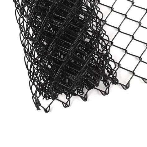 Galvanized PVC Coated Diamond Mesh Wire Chain Link Fence Roll China