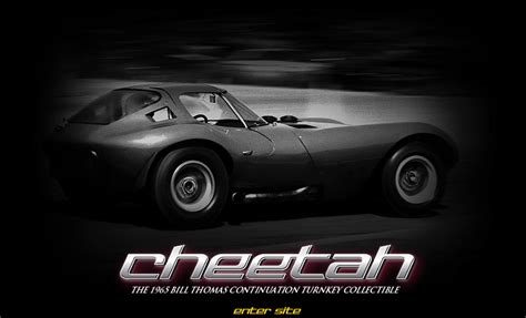 The 1965 Bill Thomas Cheetah Continuation Collectible Coupe And Cro Sal