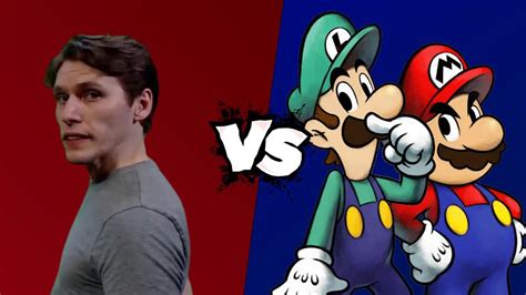 Mugen Battle Jerma Vs Mario Luigi Youtube