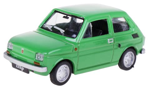 FIAT 126p MALUCH MODEL METAL KOLEKCJA PRL 1 43 ZIELONY 15523118105