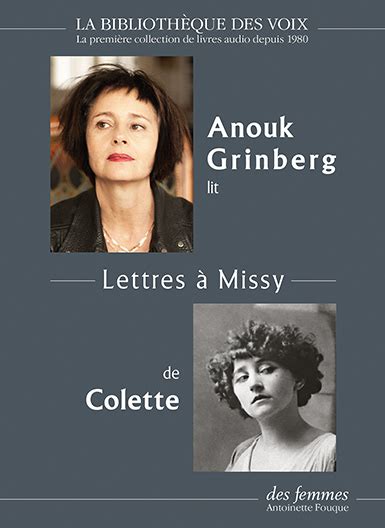 Fiévreuses intimes aimantes les Lettres à Missy de Colette