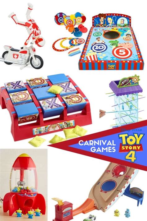 Summer Fun with Toy Story 4 Carnival Games and Toys #ToyStory4 | Toy ...