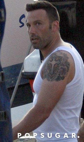 Ben Affleck Tattoo Ben Affleck Defends Massive Back Tattoo Had Said It Was Fake Earlier