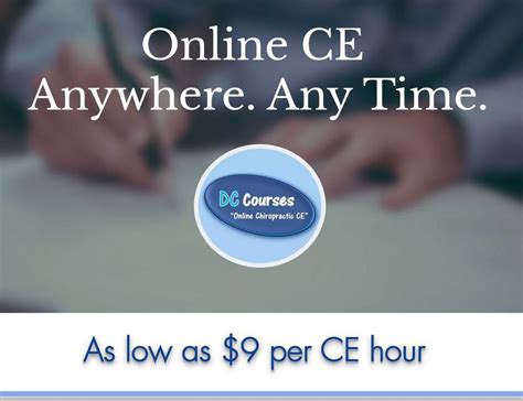 2025 Hour Online Kansas Chiropractic CE Seminars Continuing Education