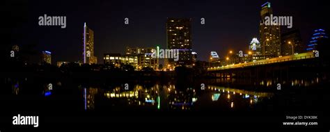 Bridge over Lady Bird Lake, Austin, Texas USA Stock Photo - Alamy