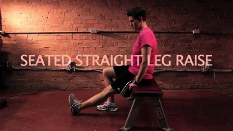 Seated Straight Leg Raise YouTube