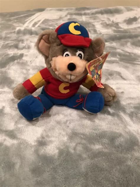 Vintage Chuck E Cheese Showbiz Pizza Time Plush Stuffed Toy Rare