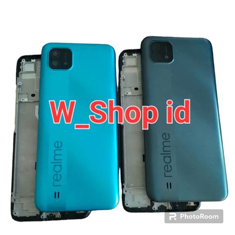 Casing Housing Kesing Full Set REALME C11 2021 RMX3231 ORIGINAL 100