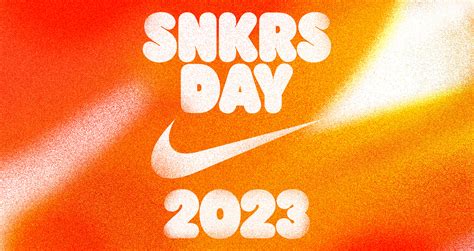 SNKRS Day 2023 announcement. Nike SNKRS GB