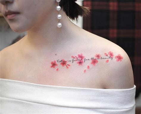 Tatuajes Flor De Cerezo Con Mucho Significado Mini Tatuajes