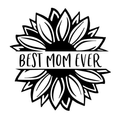 Free Sunflower Monogram Svg Png Eps Dxf Artofit