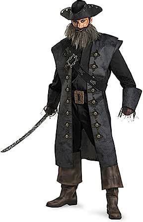 Amazon Co Jp Pirates Of The Caribbean Black Beard Deluxe Adult