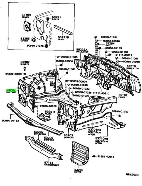 Toyota Support Sub Assy Radiator Rh