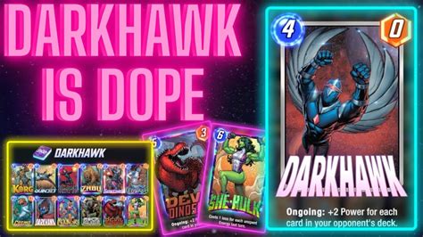 This Darkhawk Deck Is Insane Marvel SNAP Gameplay YouTube