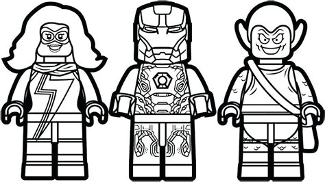 Lego Marvel Coloring Pages at GetColorings.com | Free printable ...