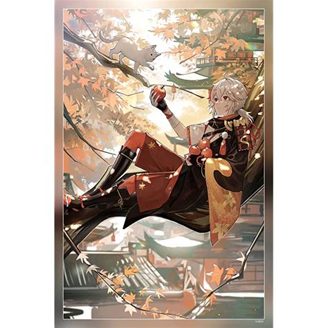 Poster Envy Kaedehara Kazuha Genshin Impact Matte Finish Paper Poster