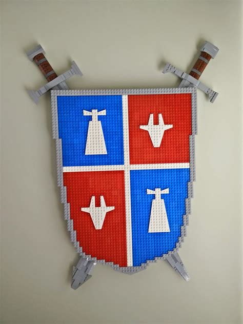 Lego Ideas Product Ideas Medieval Shield And Crossed Swords