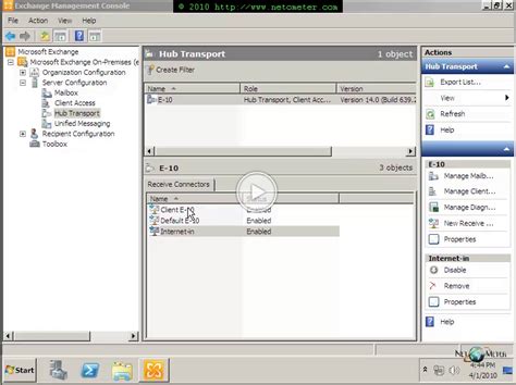 Exchange Server Initial Configuration Configuring Internet Send