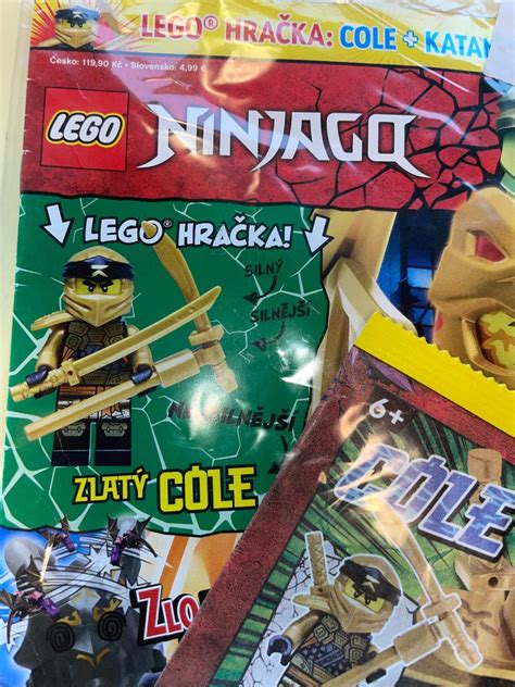 Lego Ninjago časopis č22023 Hračka Cole Aukro