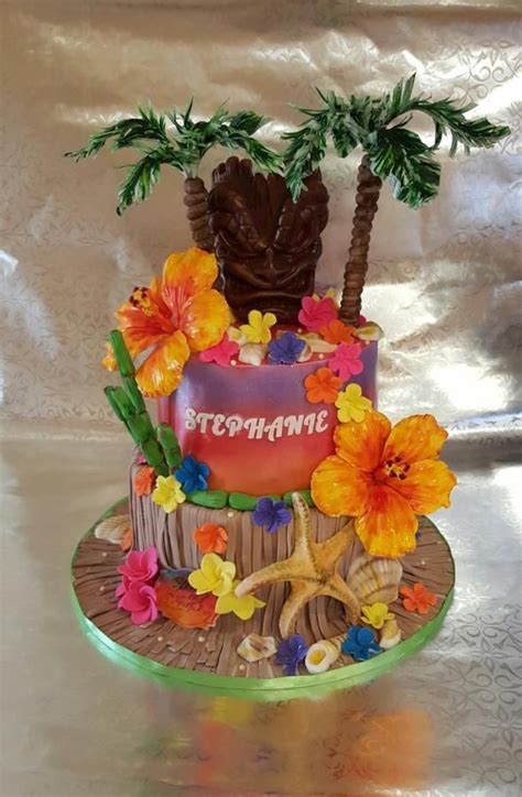 Hawaiian Theme Cake Hawaiian Theme Cakes Hawaiian Cake Themed Cakes