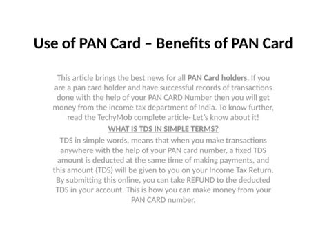 Ppt Pan Card Application Powerpoint Presentation Free Download Id