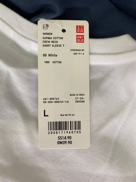 New Uniqlo White T Shirt Women S Fashion Tops Shirts On Carousell