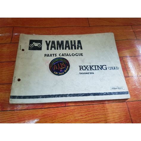 Jual Buku Part Catalog Katalog Copian Yamaha RXKING RX KING 3KA3