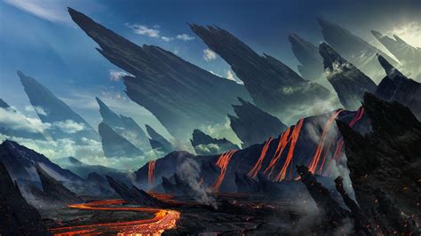 Lava Land Adam Roush On Artstation At