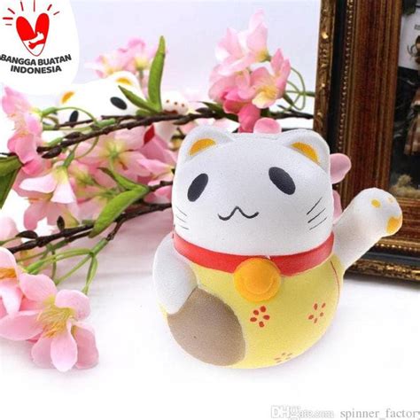 Jual Best Produk Squishy Kucing Hoki Lucky Cat Shopee Indonesia