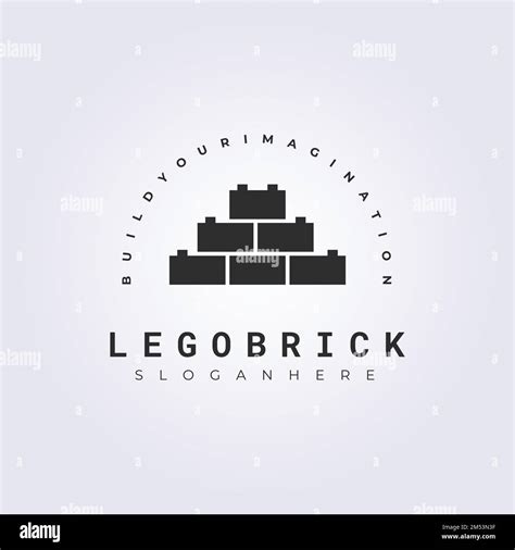 A vintage-style lego brick house design isolated on a white background ...