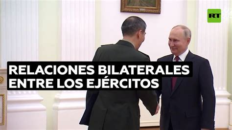 Rt En Espa Ol On Twitter Vlad Mir Putin Se Re Ne Con El Ministro De