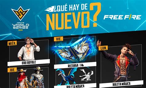 Free Fire La Agenda Semanal Del Al De Noviembre Llega Con La