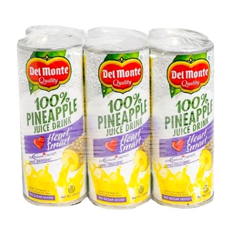 Del Monte Pineapple Juice Heart Smart X Ml Lazada Ph