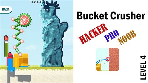 Bucket Crusher Noob And Pro And Hacker Level 2 Game Play • Game Solver