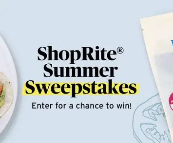 ShopRite Summer Sweepstakes Win 1 Of 5 100 Gift Cards